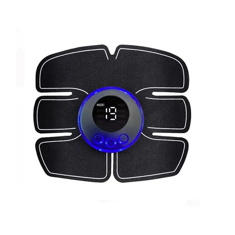 Smart Abs Trainer: USB Rechargeable Muscle Stimulator for Fast Toning & Fat Burning!